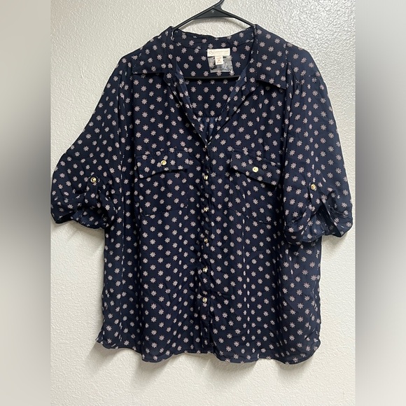 Women’s Plus Size, Dark Blue/Purple, 3X, Preowned - Picture 1 of 4